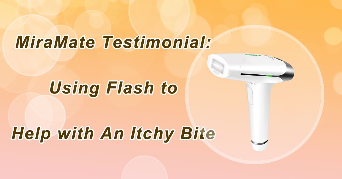 Using Flash to Help with An Itchy Bite