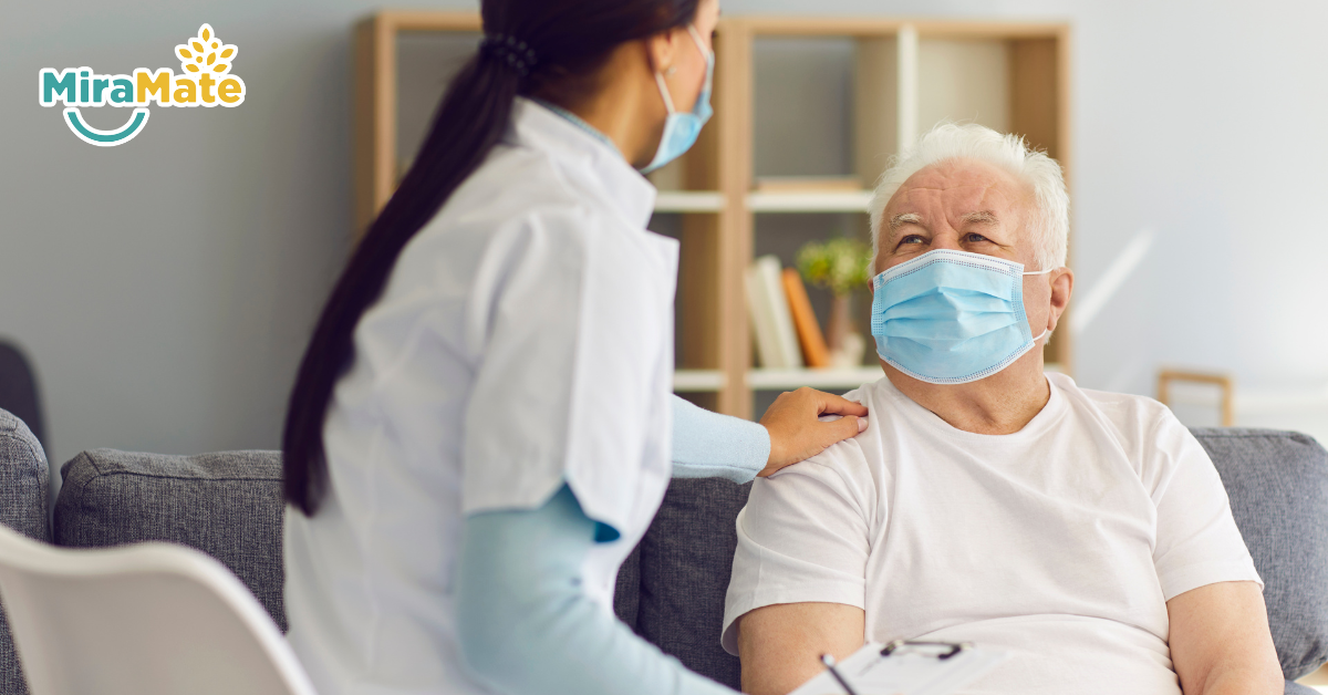 Individual experiencing improved breathing and lung function with PEMF therapy