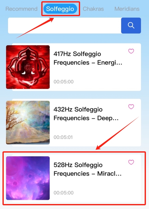 Frequency Heals App