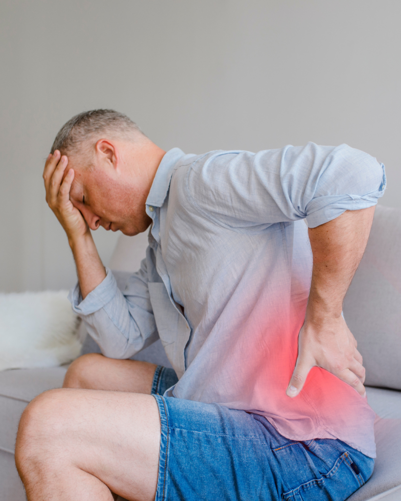 pain shows up out of nowhere