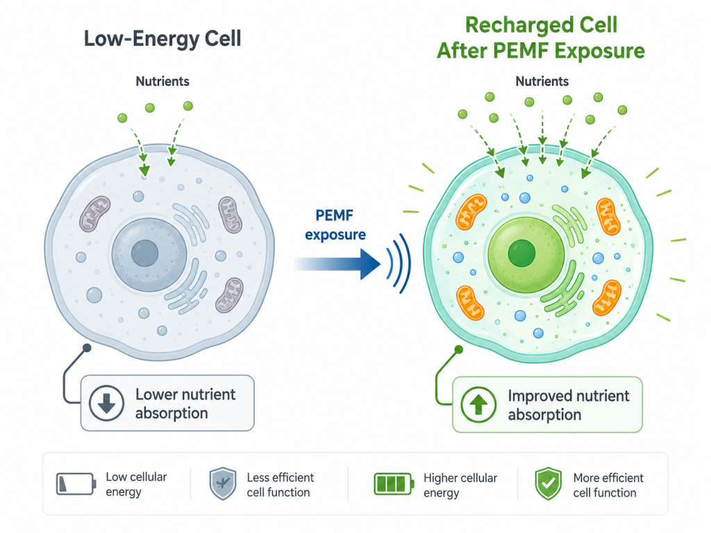 Comparison of low-energy and high-energy cells
