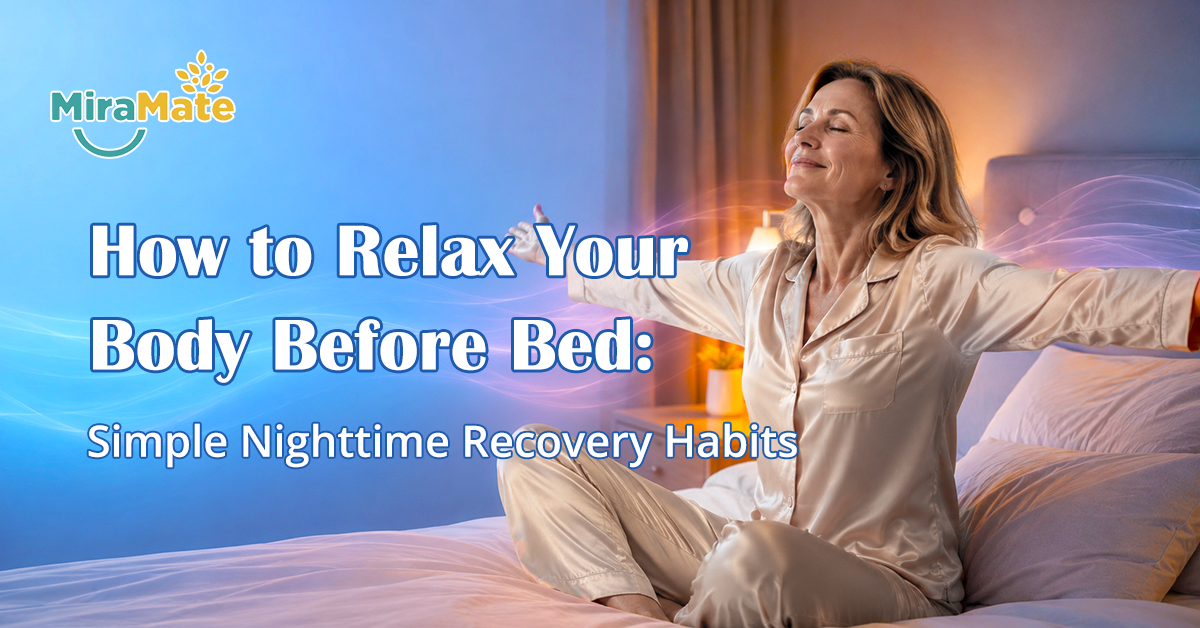 How to Relax Your Body Before Bed Simple Nighttime Recovery Habits