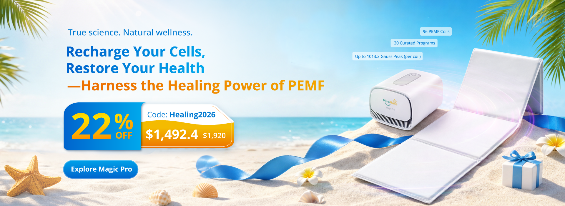 miramate summer healing month magic pro